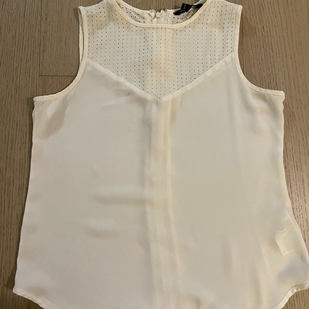 Banana republic white blouse